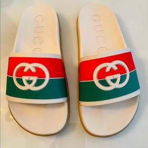 Authentic Gucci G Slide Sandal